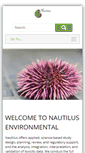 Mobile Screenshot of nautilusenvironmental.com